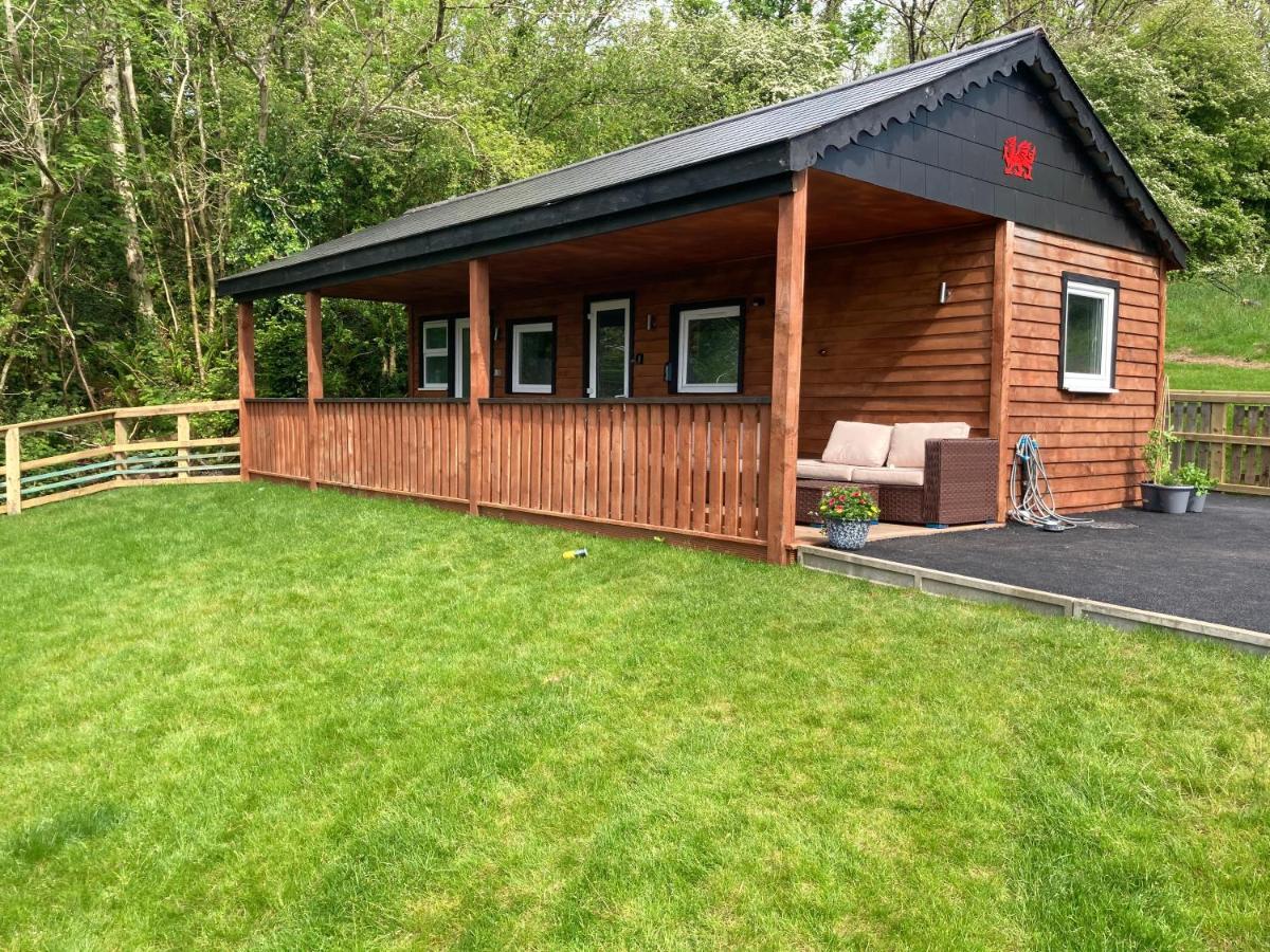 Kabin In The Woods Llandybie Exteriör bild