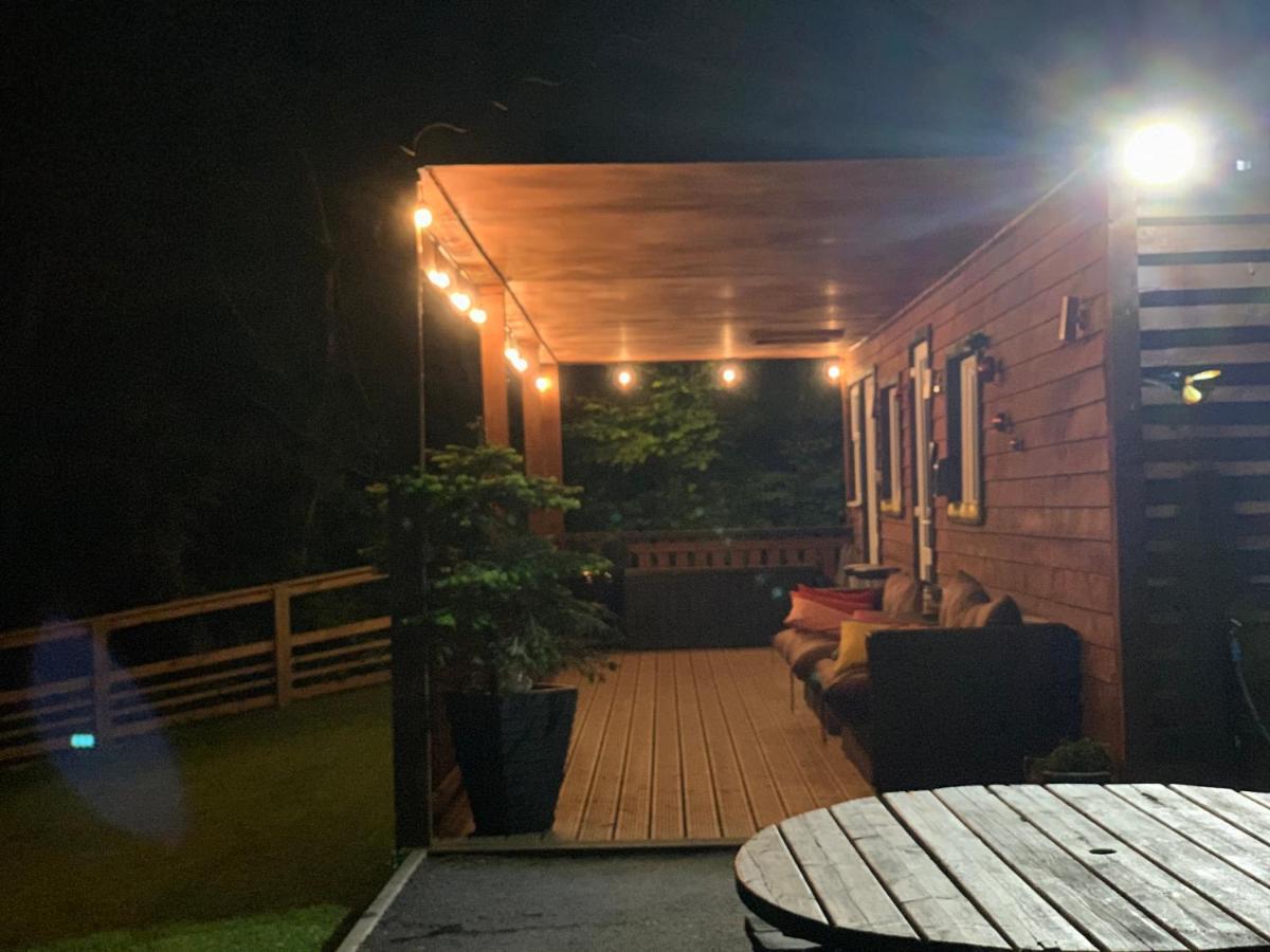 Kabin In The Woods Llandybie Exteriör bild